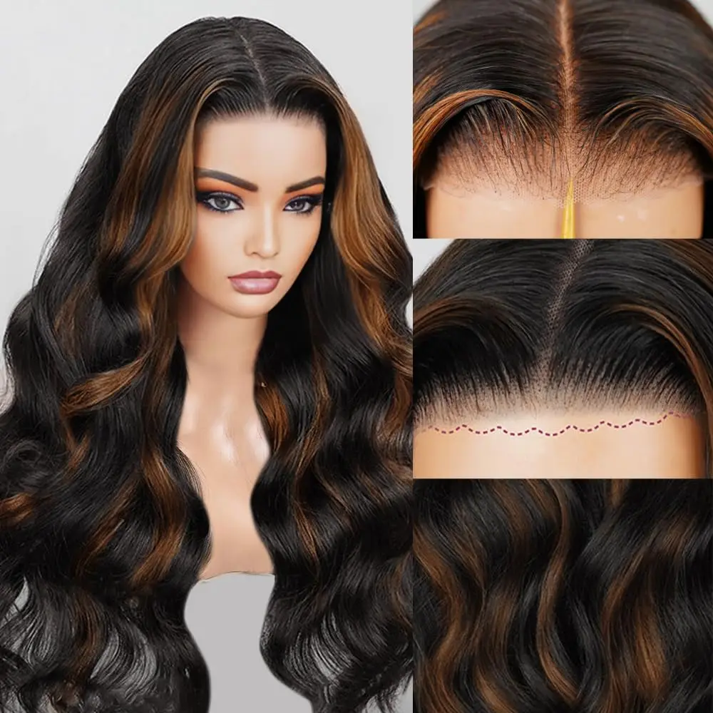 Бесклеевые человеческие волосы Парики Ombre Highlight Body Wave 5x5 HD Кружевной фронтальный парик 1B/30 Черный Коричневый Цвет Парик Готов к ношению для женщин
Бесклеевые человеческие волосы Парики Ombre Highlight Body Wave 5x5 HD Кружевной фронтальный парик 1B/30 Черный Коричневый Цвет Парик Готов к ношению для женщин