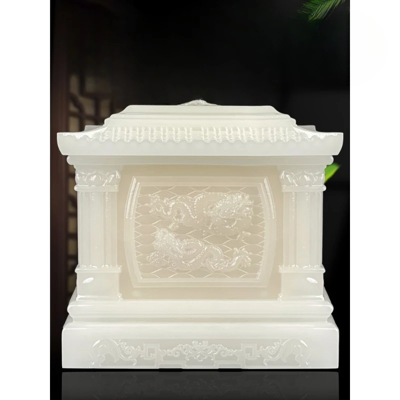 Urn Jade White Jade 95 Men's and Women's Moisture-proof Box for the elderly
Urn Jade White Jade 95 Men's and Women's Moisture-proof Box for the elderly
