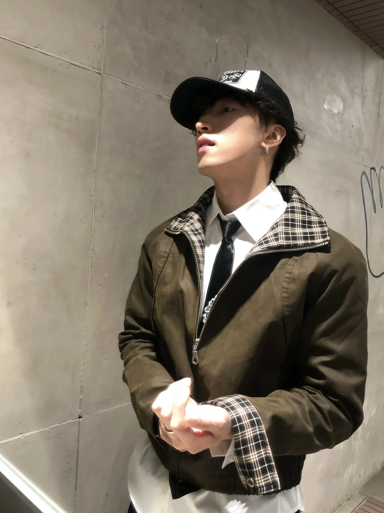 Barnes Vintage Plaid Splicing Jaet Zipper Collar ex Autumn Winter Versatile Design ort Sve Long Sve Color
Barnes Vintage Plaid Splicing Jaet Zipper Collar ex Autumn Winter Versatile Design ort Sve Long Sve Color