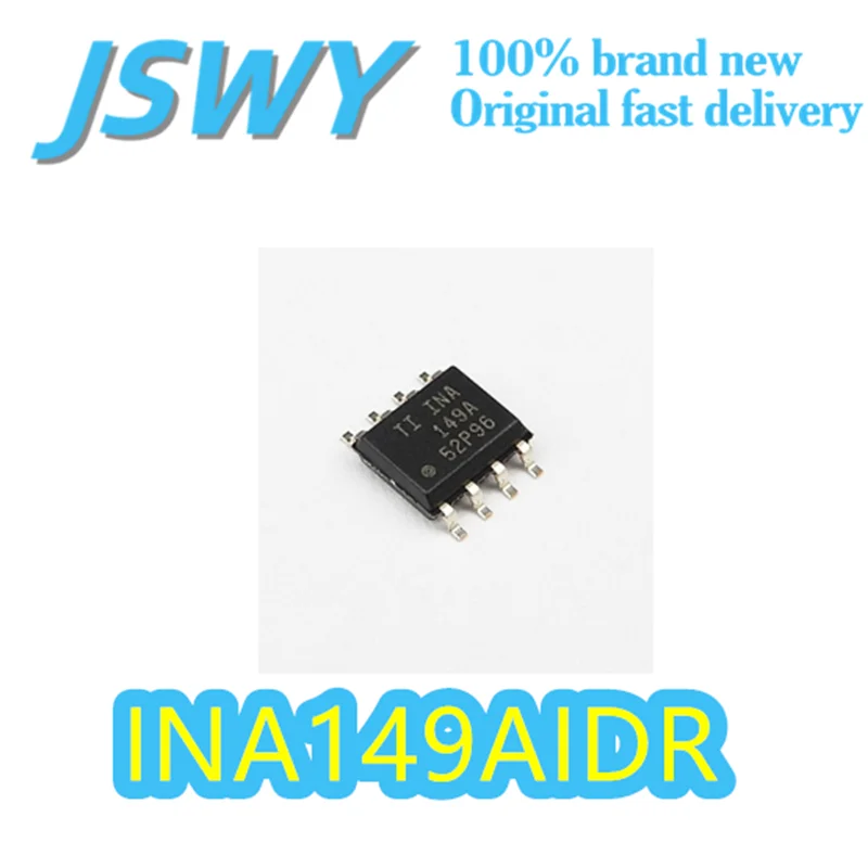 (5/50 pieces) INA149AIDR Silk Print INA149 SOIC8 Package High Common Mode Voltage Differential Amplifier Original Quick Shipping
(5/50 pieces) INA149AIDR Silk Print INA149 SOIC8 Package High Common Mode Voltage Differential Amplifier Original Quick Shipping