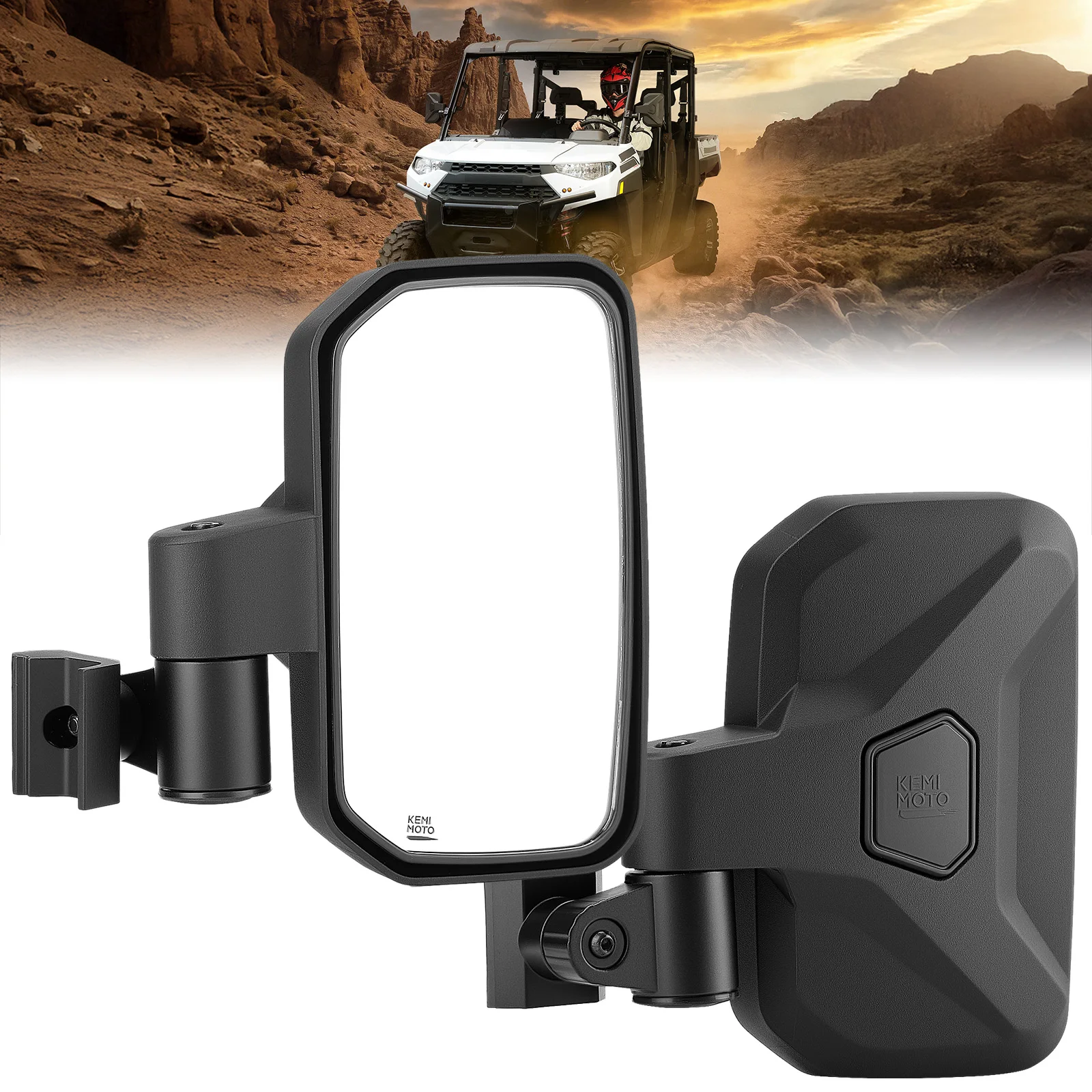 UTV Pro-Fit Cage Side Mirrors Adjustable Rearview Mirrors Compatible with 2021-2025 Can-Am Commander for CFMOTO UFORCE 600
UTV Pro-Fit Cage Side Mirrors Adjustable Rearview Mirrors Compatible with 2021-2025 Can-Am Commander for CFMOTO UFORCE 600