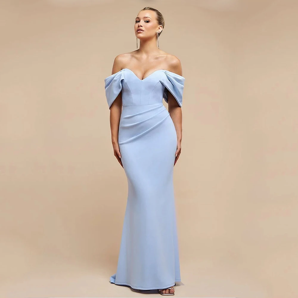 ПЛАТЬЕ FORU Элегантные вечерние платья Джерси длиной до пола с открытыми плечами Платье для выпускного вечера Русалка Vestidos De Fiesta по индивидуальному заказу
ПЛАТЬЕ FORU Элегантные вечерние платья Джерси длиной до пола с открытыми плечами Платье для выпускного вечера Русалка Vestidos De Fiesta по индивидуальному заказу