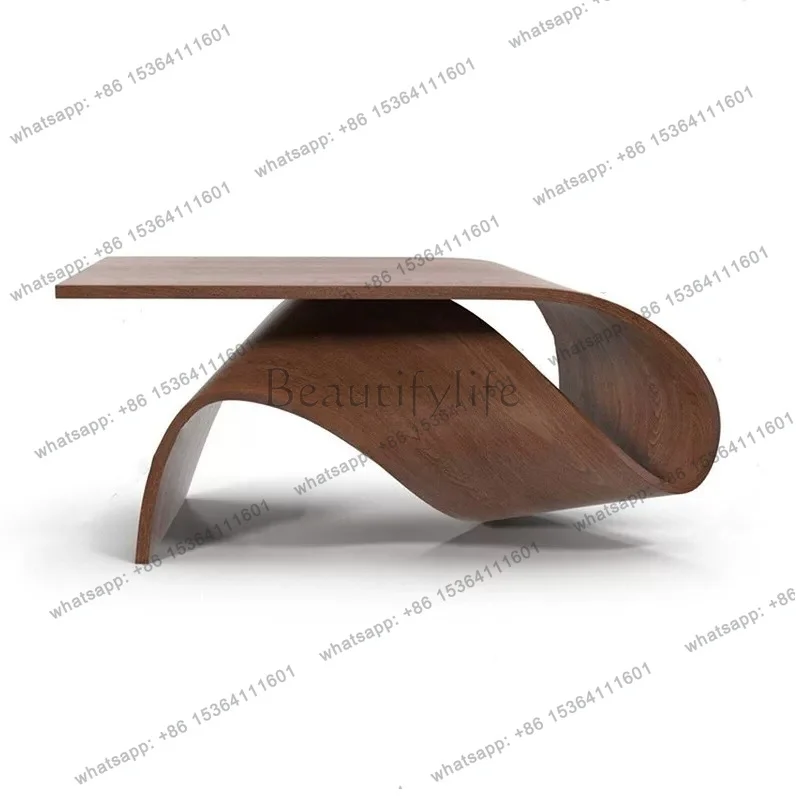 FRP modern manager's office desk personalized front desk designer special-shaped simple coffee table customization factory
FRP modern manager's office desk personalized front desk designer special-shaped simple coffee table customization factory