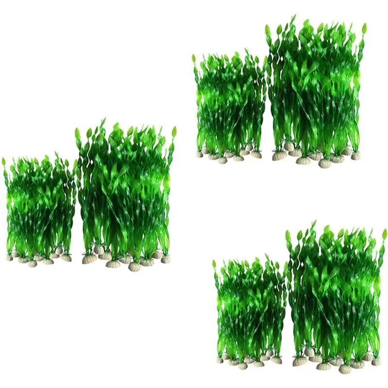 HLZS-60PCS Artificial Decorative Plastic Aquarium Fish Tank Decoration Plastic Plants (60Pcs Green)
HLZS-60PCS Artificial Decorative Plastic Aquarium Fish Tank Decoration Plastic Plants (60Pcs Green)