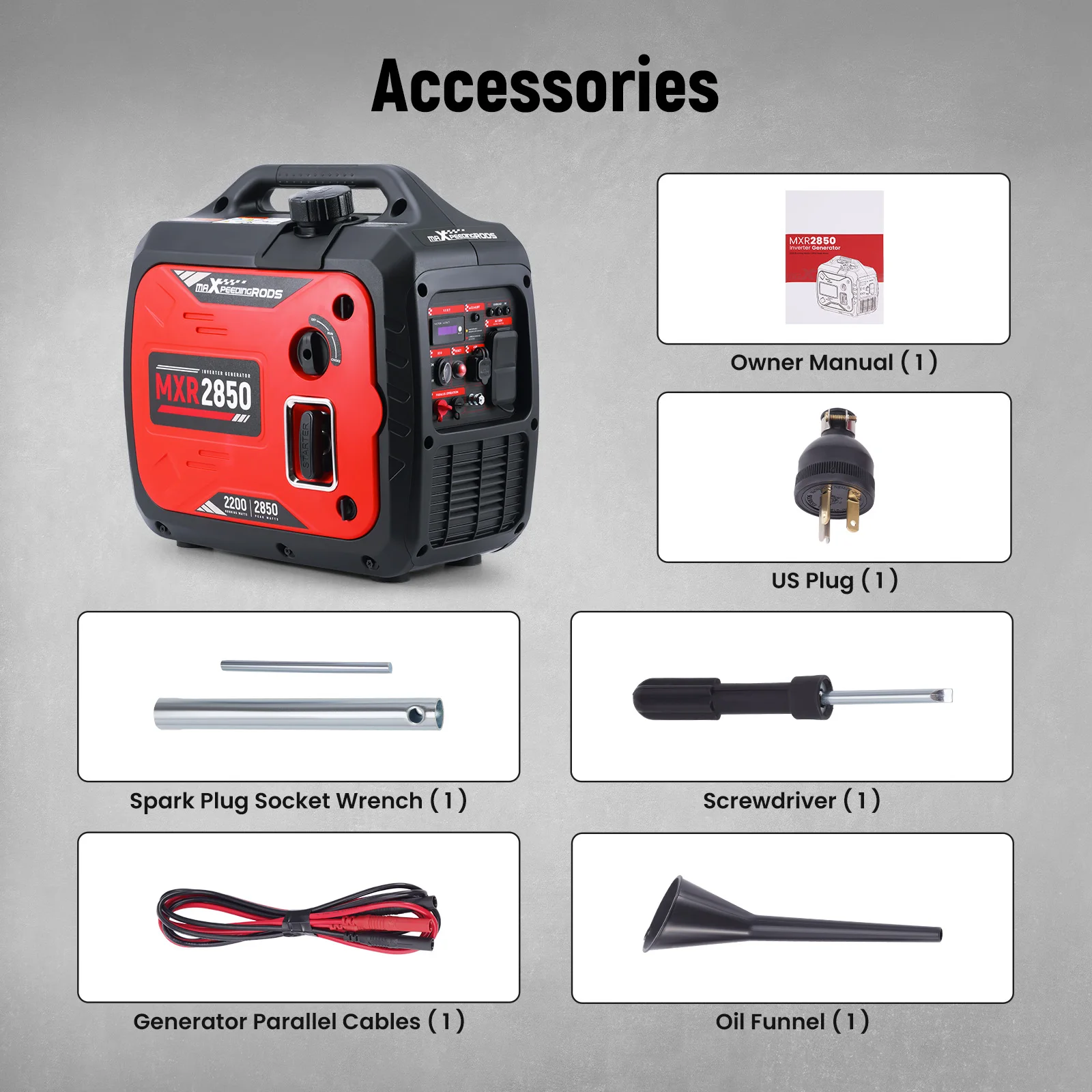 2850W Portable Quiet Inverter Generator For Home RV Outdoor for RV for US
2850W Portable Quiet Inverter Generator For Home RV Outdoor for RV for US