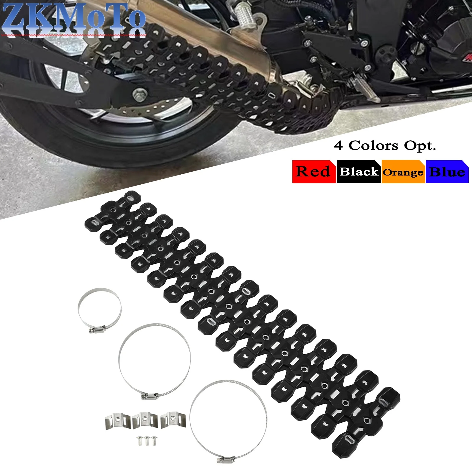 Мотоциклетный расширенный теплозащитный чехол выхлопной трубы 60 см для KTM SX XC XCW TPI Six Days 125 250 300 для HUSQVARNA TC TX TE i 
Мотоциклетный расширенный теплозащитный чехол выхлопной трубы 60 см для KTM SX XC XCW TPI Six Days 125 250 300 для HUSQVARNA TC TX TE i