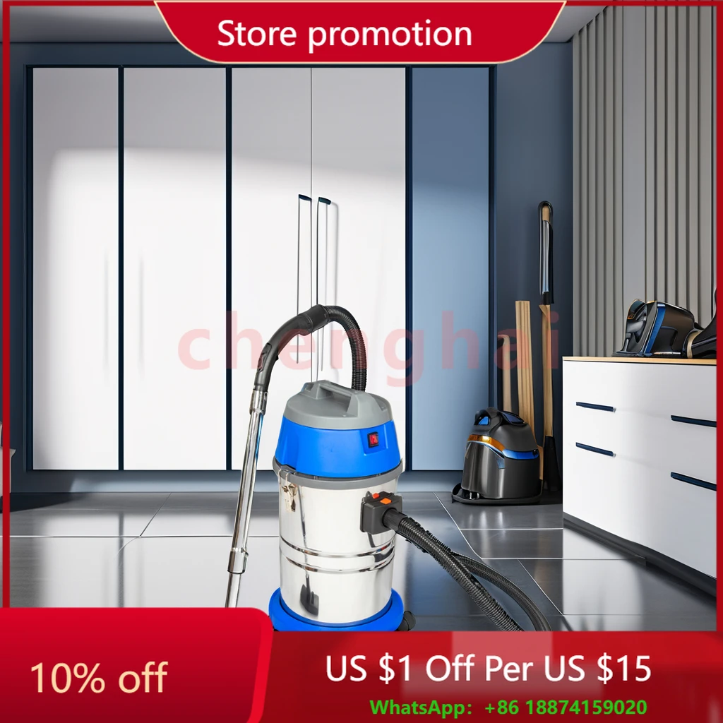 35L Wet Dry Industrial Vacuum Cleaner New & Used for Home Restaurant Hotels & Construction Electric Motor Core Component
35L Wet Dry Industrial Vacuum Cleaner New & Used for Home Restaurant Hotels & Construction Electric Motor Core Component