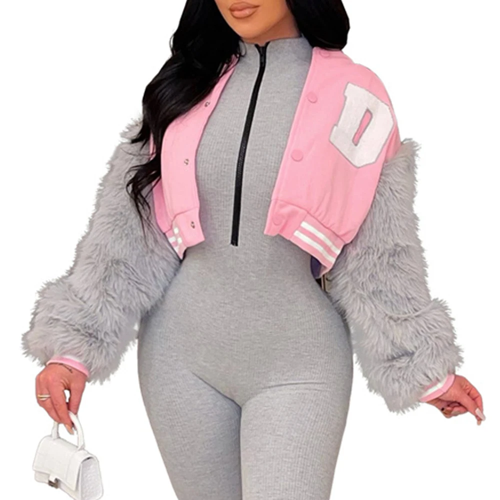 Fashion Women High Waisted Short Style Sport Coat V-neck Slim Spliced Long Sleeve Short Thick Jackets Winter SC051
Fashion Women High Waisted Short Style Sport Coat V-neck Slim Spliced Long Sleeve Short Thick Jackets Winter SC051