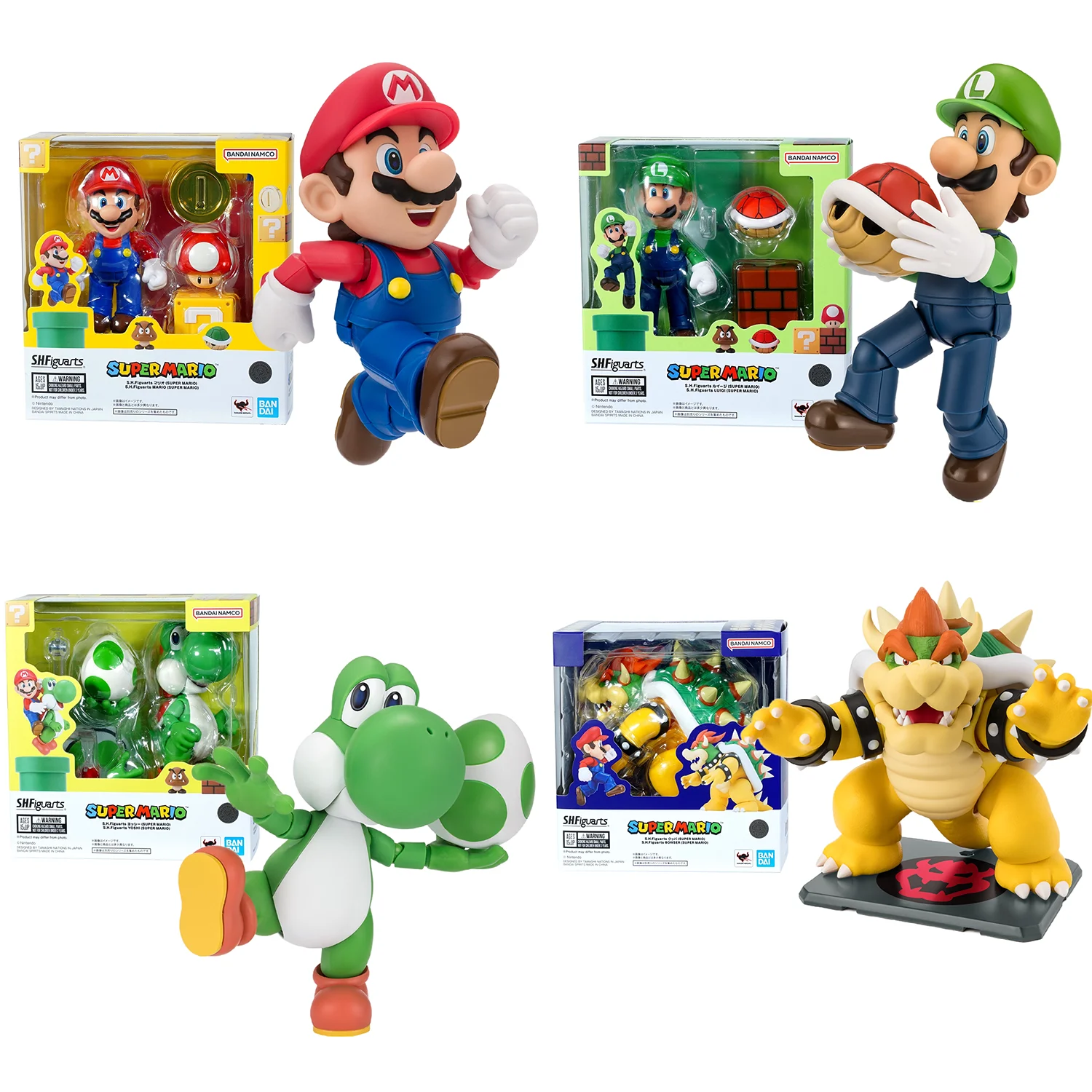 Super Mario Bros Series Luigi Yoshi Action Figure Toys Collection Model Ornaments Birthday Gifts
Super Mario Bros Series Luigi Yoshi Action Figure Toys Collection Model Ornaments Birthday Gifts