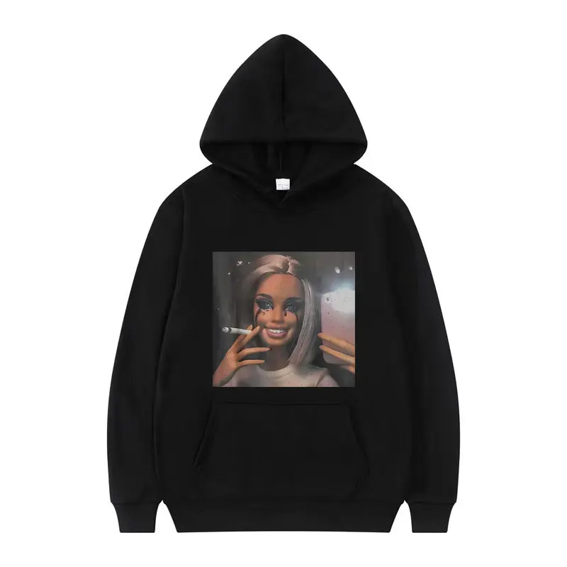 Funny Doll Face Selfie Meme Vintage Graphic Hooded Sweatshirts Men Women Clothing Fashion Comfort Oversized High Quality Hoodies
Funny Doll Face Selfie Meme Vintage Graphic Hooded Sweatshirts Men Women Clothing Fashion Comfort Oversized High Quality Hoodies