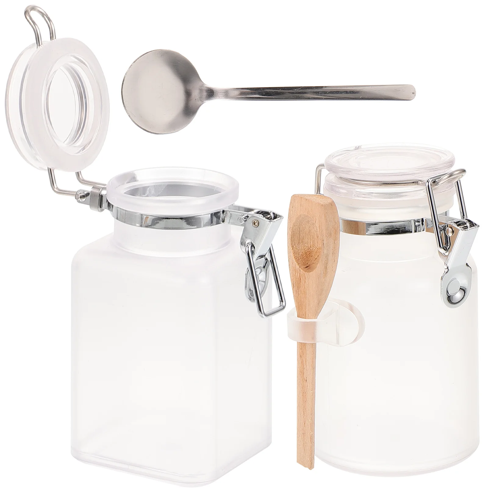 Bath Salt Sealing Tank Sealed Storage Jar Sub-packaging Bottle Portable Powder Refillable ABS Leak Proof Lightweight
Bath Salt Sealing Tank Sealed Storage Jar Sub-packaging Bottle Portable Powder Refillable ABS Leak Proof Lightweight