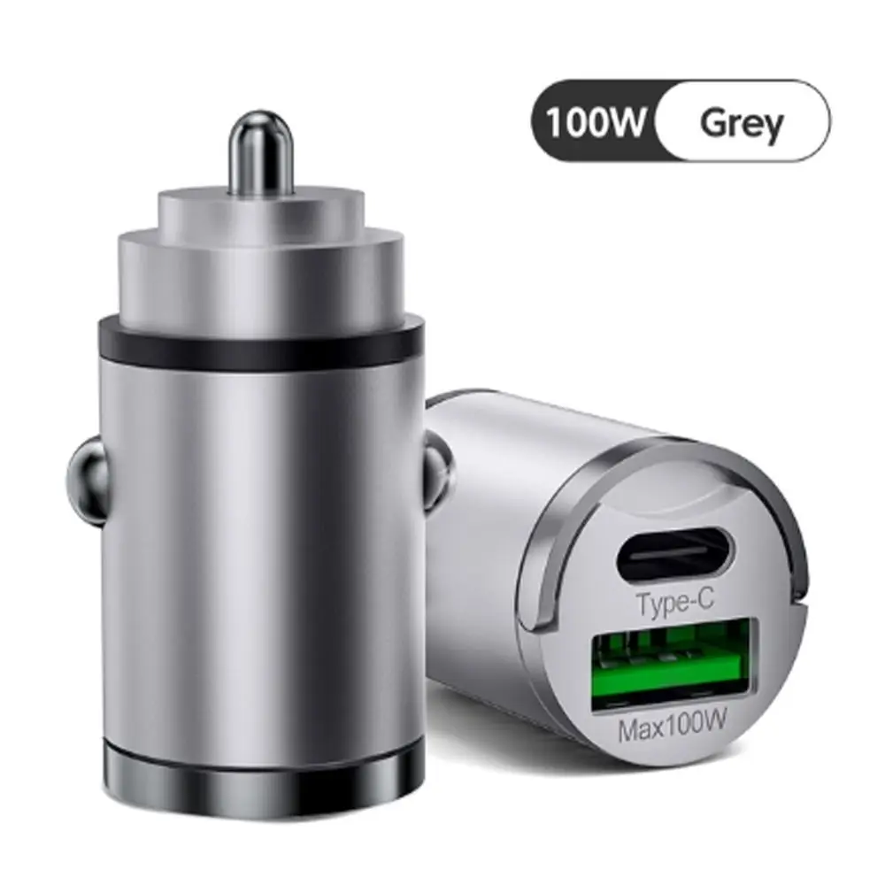 100W USB Car Charger Fast Charging No Harm To The Phone Type C Adapter in Car QC3.0 Security Car Phone Charger
100W USB Car Charger Fast Charging No Harm To The Phone Type C Adapter in Car QC3.0 Security Car Phone Charger