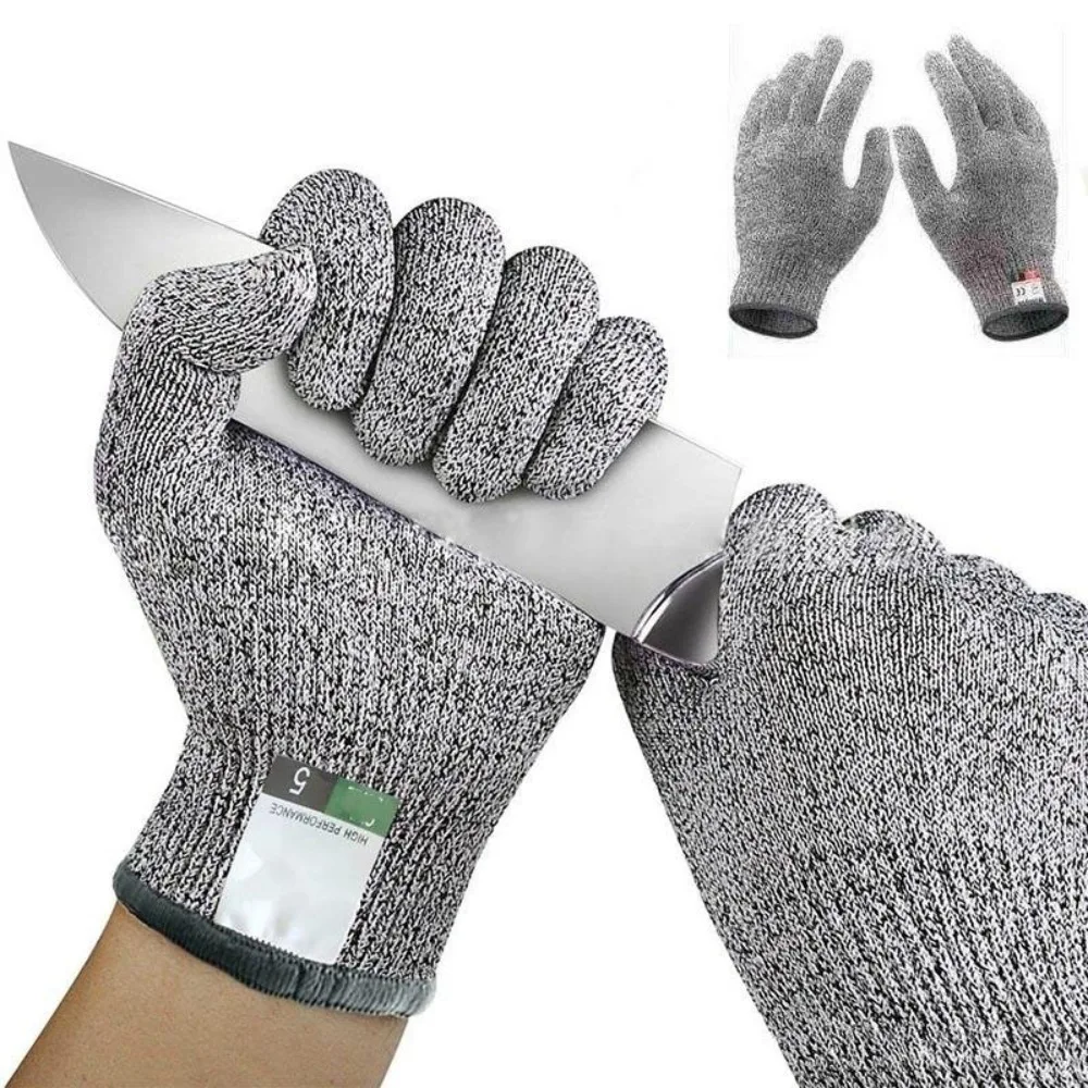 Cut Resistant Gloves Level 5 - Anti-Cut Fishing & Kitchen Gloves - Breathable Safety Protection for Meat Cutting, Outdoor Use
Cut Resistant Gloves Level 5 - Anti-Cut Fishing & Kitchen Gloves - Breathable Safety Protection for Meat Cutting, Outdoor Use