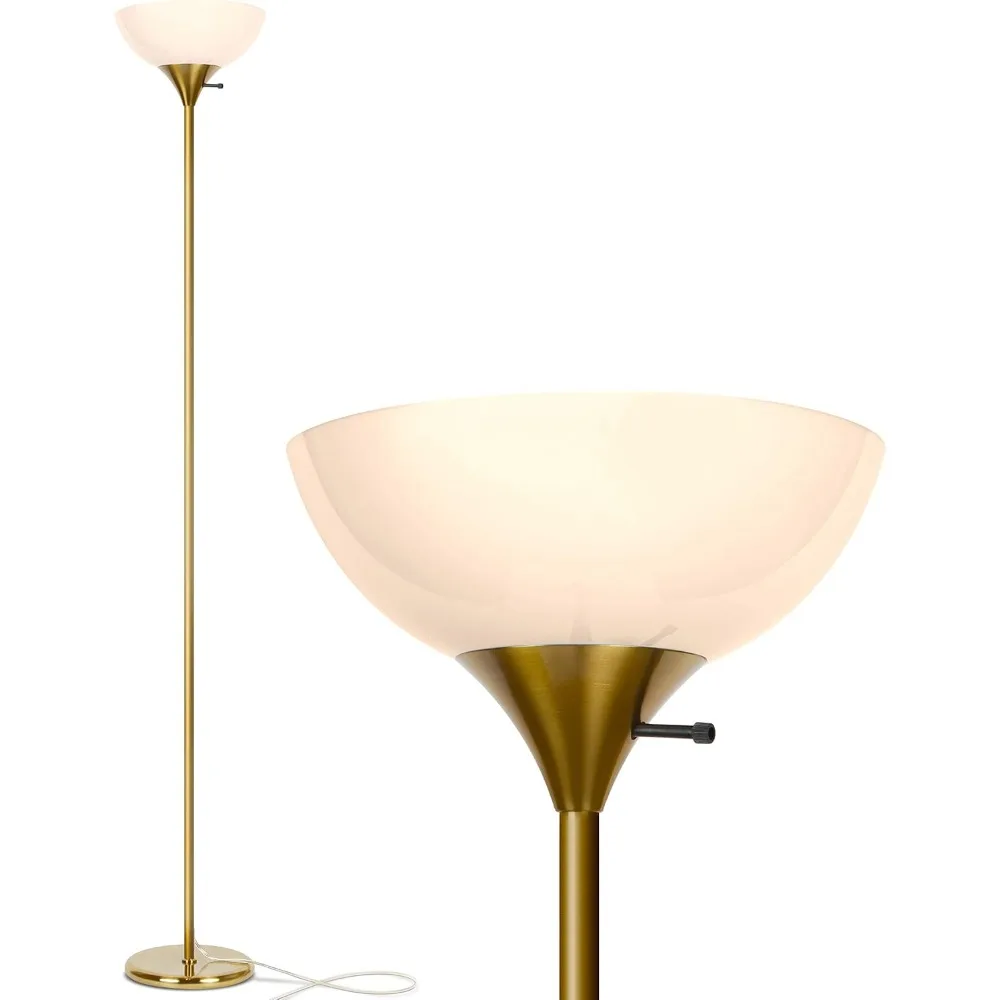 Sky Dome Dimmable LED Floor Lamp, Torchiere Floor Lamp for Living Rooms & Offices – Tall Standing Lamp for Reading & Hobbies
Sky Dome Dimmable LED Floor Lamp, Torchiere Floor Lamp for Living Rooms & Offices – Tall Standing Lamp for Reading & Hobbies