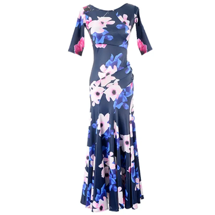 Modern dance oblique halter mid-sleeved big swing skirt Xinxia Bingsi ballroom dance practice performance was thin ballroom danc
Modern dance oblique halter mid-sleeved big swing skirt Xinxia Bingsi ballroom dance practice performance was thin ballroom danc