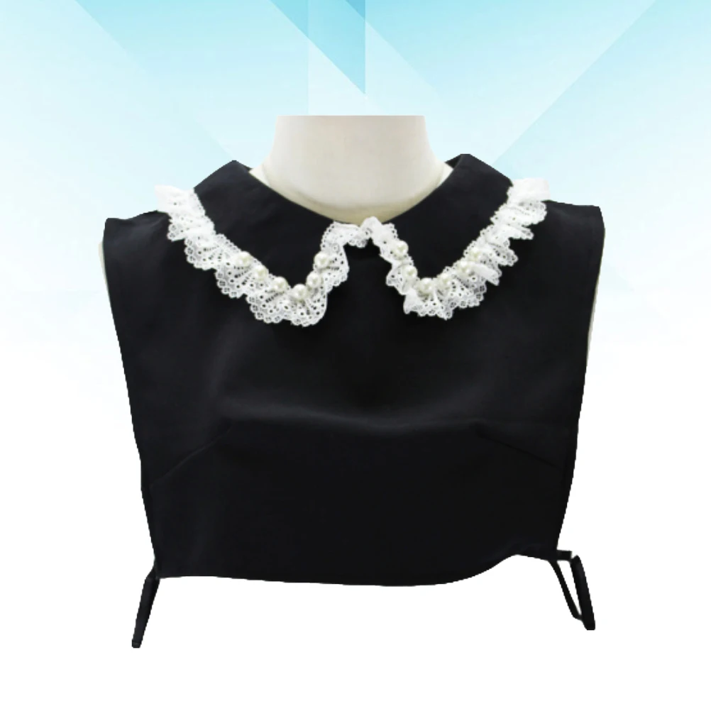 Woman Lace Collar Embroidery Corsage Exquisite Hollow Neckline Clothes Fake Collar for Decoration (Black)
Woman Lace Collar Embroidery Corsage Exquisite Hollow Neckline Clothes Fake Collar for Decoration (Black)
