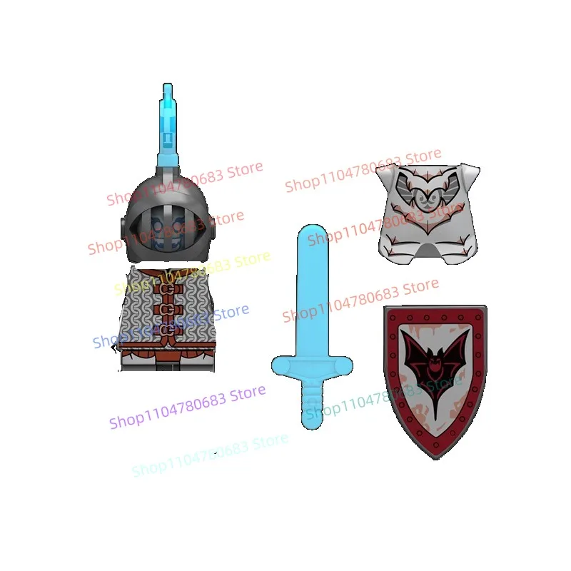 MOC Building Blocks Mini Figure Medieval Armor Knight Assembly Model Ornament Anime Cartoon Toy Holiday Gift Collection
MOC Building Blocks Mini Figure Medieval Armor Knight Assembly Model Ornament Anime Cartoon Toy Holiday Gift Collection