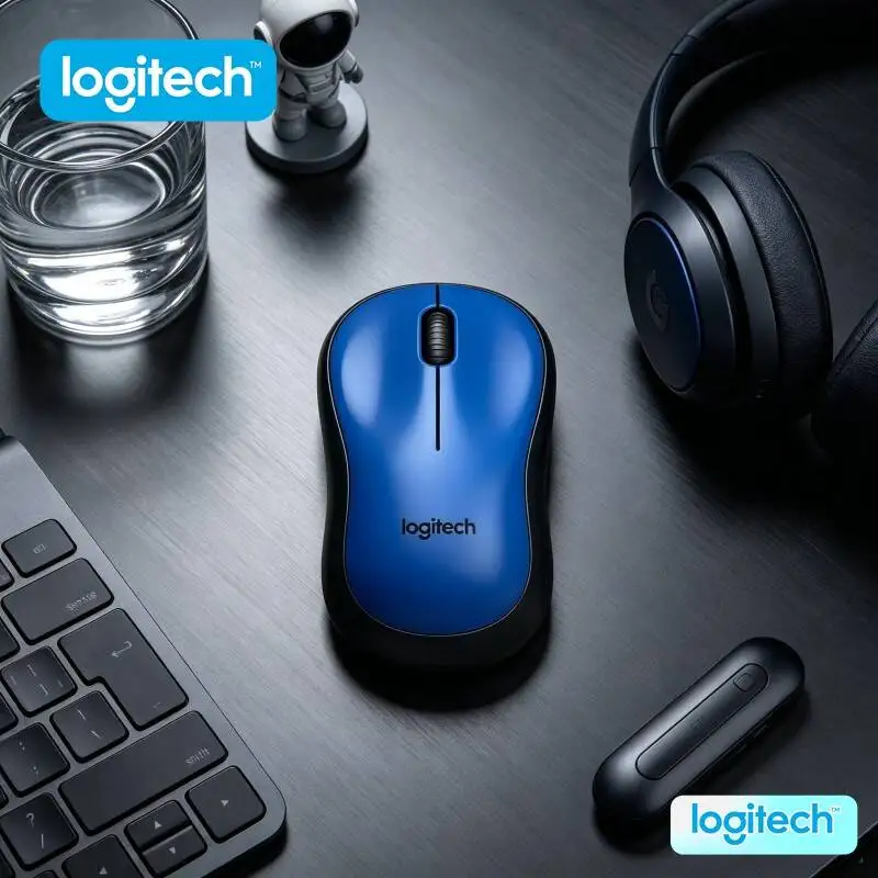 Logitech M220 Quiet Wireless Mouse 3 Buttons Ergonomic Contour 2.4GHz Link 18-Month Long Battery Accessory
Logitech M220 Quiet Wireless Mouse 3 Buttons Ergonomic Contour 2.4GHz Link 18-Month Long Battery Accessory