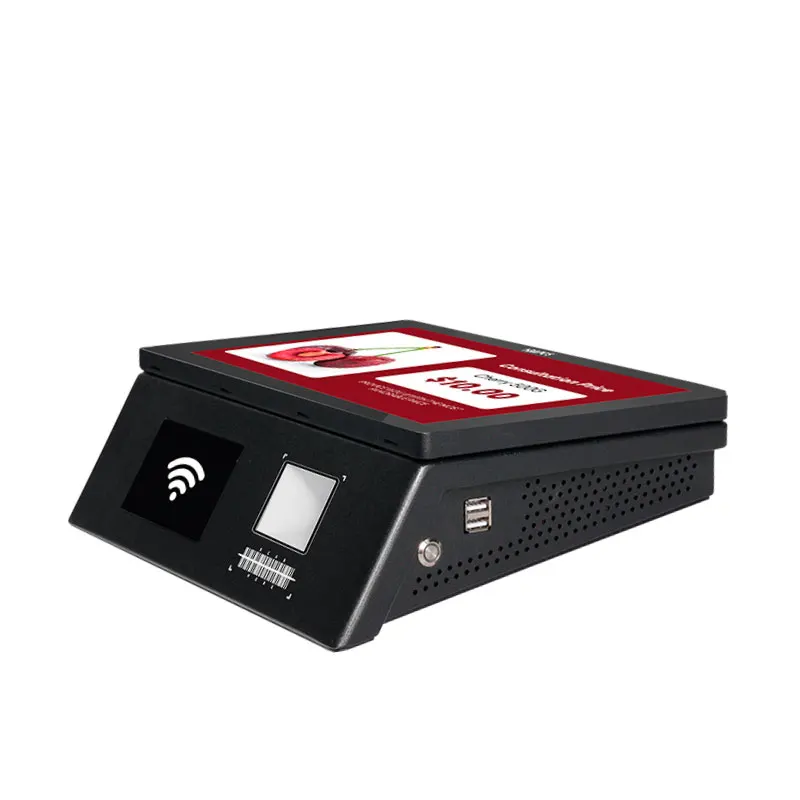 ATV&UTVHBAPOS-Q1CX 11.6 Inch Windows Price Checker All in One POS Systems with Barcode Scanner and NFC