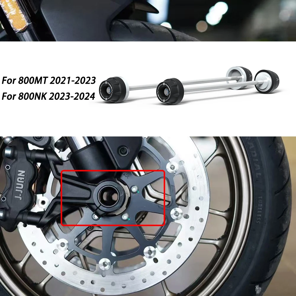 Rear Front Axle Fork Crash Slider For CFMOTO 800MT 2021-2023 800NK 2023-2024 Motorcycle Wheel Protector
Rear Front Axle Fork Crash Slider For CFMOTO 800MT 2021-2023 800NK 2023-2024 Motorcycle Wheel Protector