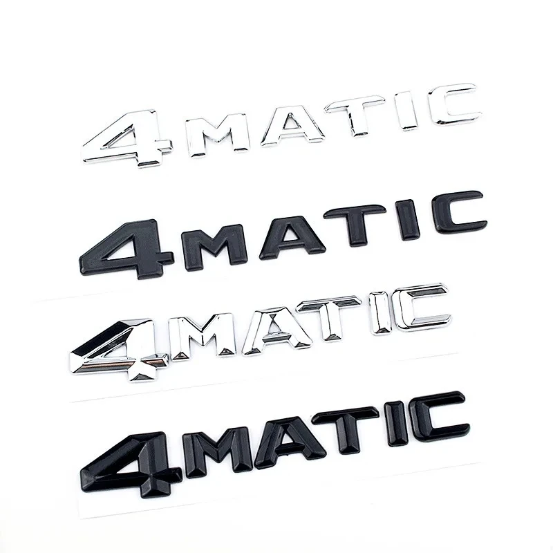3d Black Chrome 4 Matic Logo Letters Car Trunk Badge For GLC 250 GLK 220 ML 320 4matic Emblem Sticker Accessories
3d Black Chrome 4 Matic Logo Letters Car Trunk Badge For GLC 250 GLK 220 ML 320 4matic Emblem Sticker Accessories