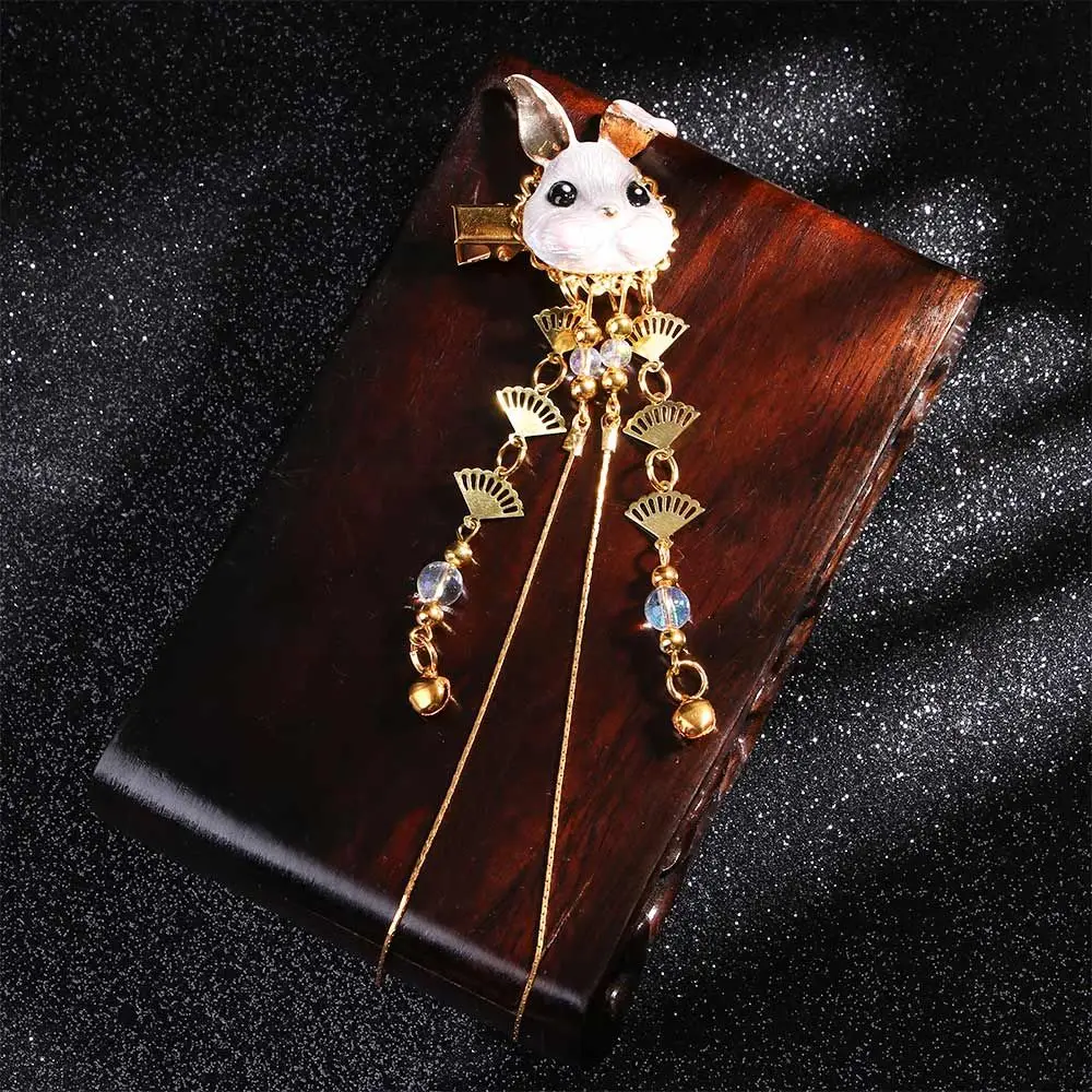Girl Daily Tassels Handwork Hanfu Kimono Hair Accessories Hair Clip Hairpin Rabbit
Girl Daily Tassels Handwork Hanfu Kimono Hair Accessories Hair Clip Hairpin Rabbit