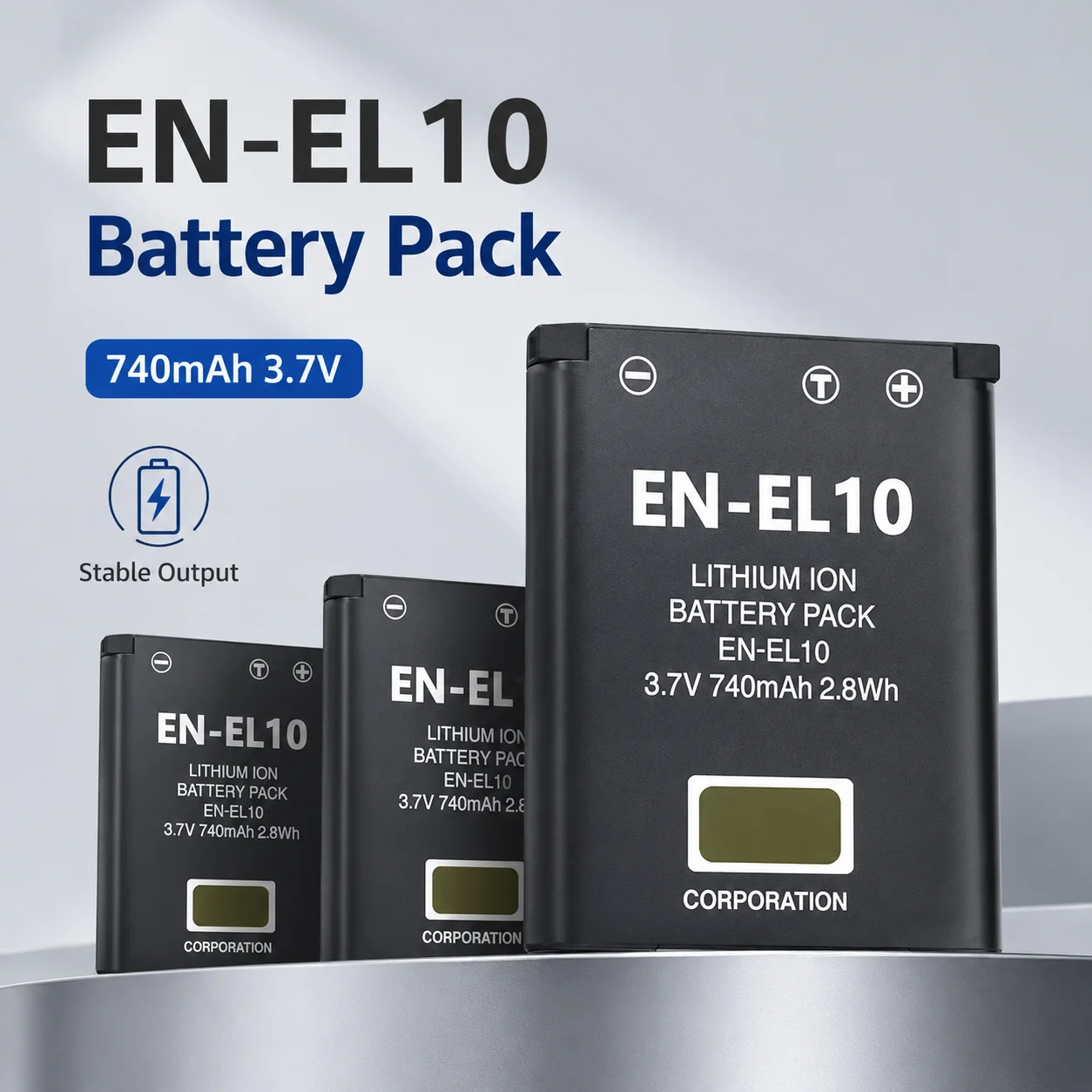 Wholesale EN-EL10 ENEL10 Camera Replacement Battery Durable Lithium Battery for Nikon Olympus Fujifilm Kodak Digital Camera
Wholesale EN-EL10 ENEL10 Camera Replacement Battery Durable Lithium Battery for Nikon Olympus Fujifilm Kodak Digital Camera