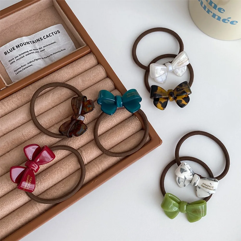Korean Style Bowknot Hair Rope Ponytail Holder Hair Bands Acetic Acid Hair Tie Hair Accessories Headwear Hair Rubber Bands Girls
Korean Style Bowknot Hair Rope Ponytail Holder Hair Bands Acetic Acid Hair Tie Hair Accessories Headwear Hair Rubber Bands Girls