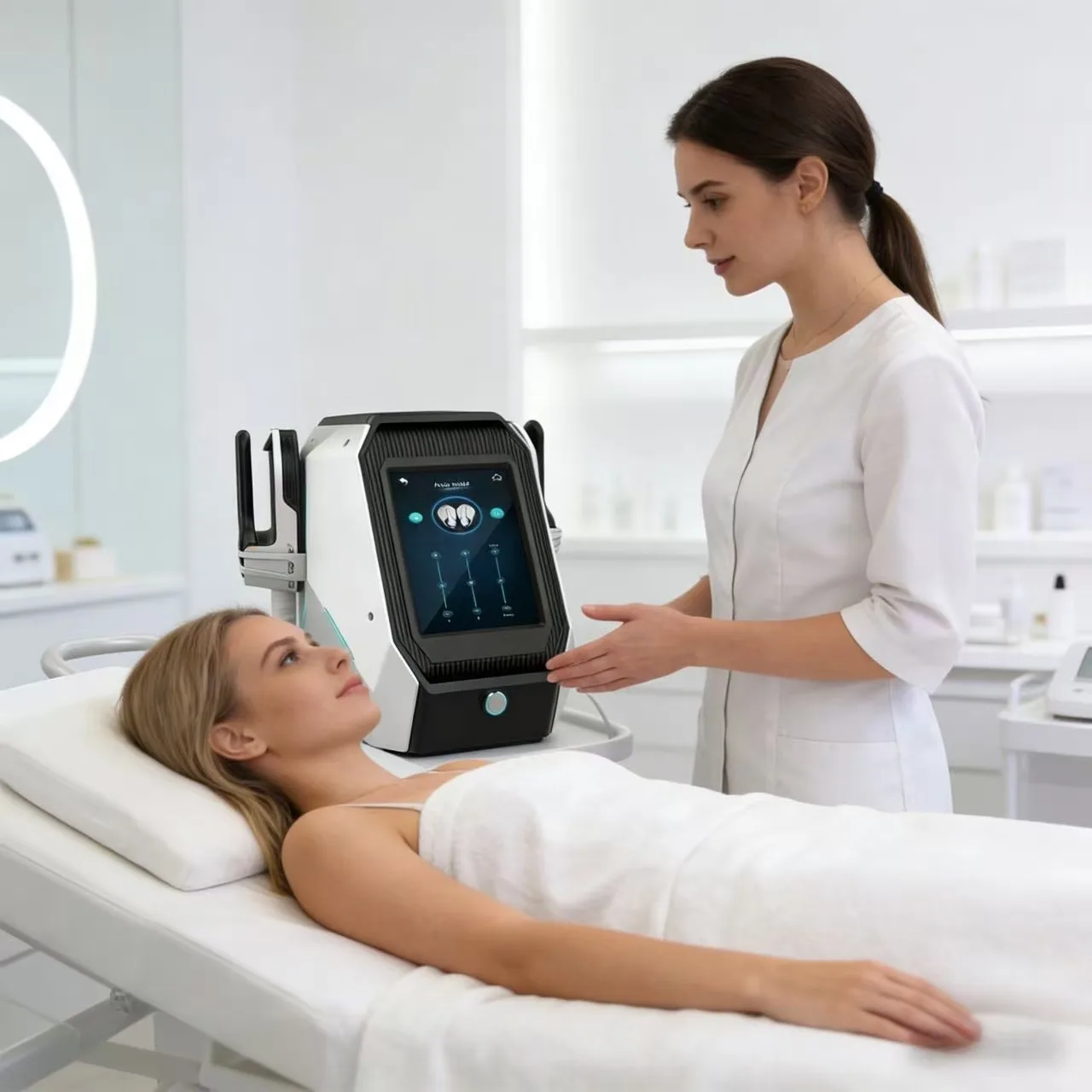 Weight lose Portable Electromagnetic Body Slimming Muscle Stimulate Fat Removal Body Slimming build muscle Machine SLyric
Weight lose Portable Electromagnetic Body Slimming Muscle Stimulate Fat Removal Body Slimming build muscle Machine SLyric