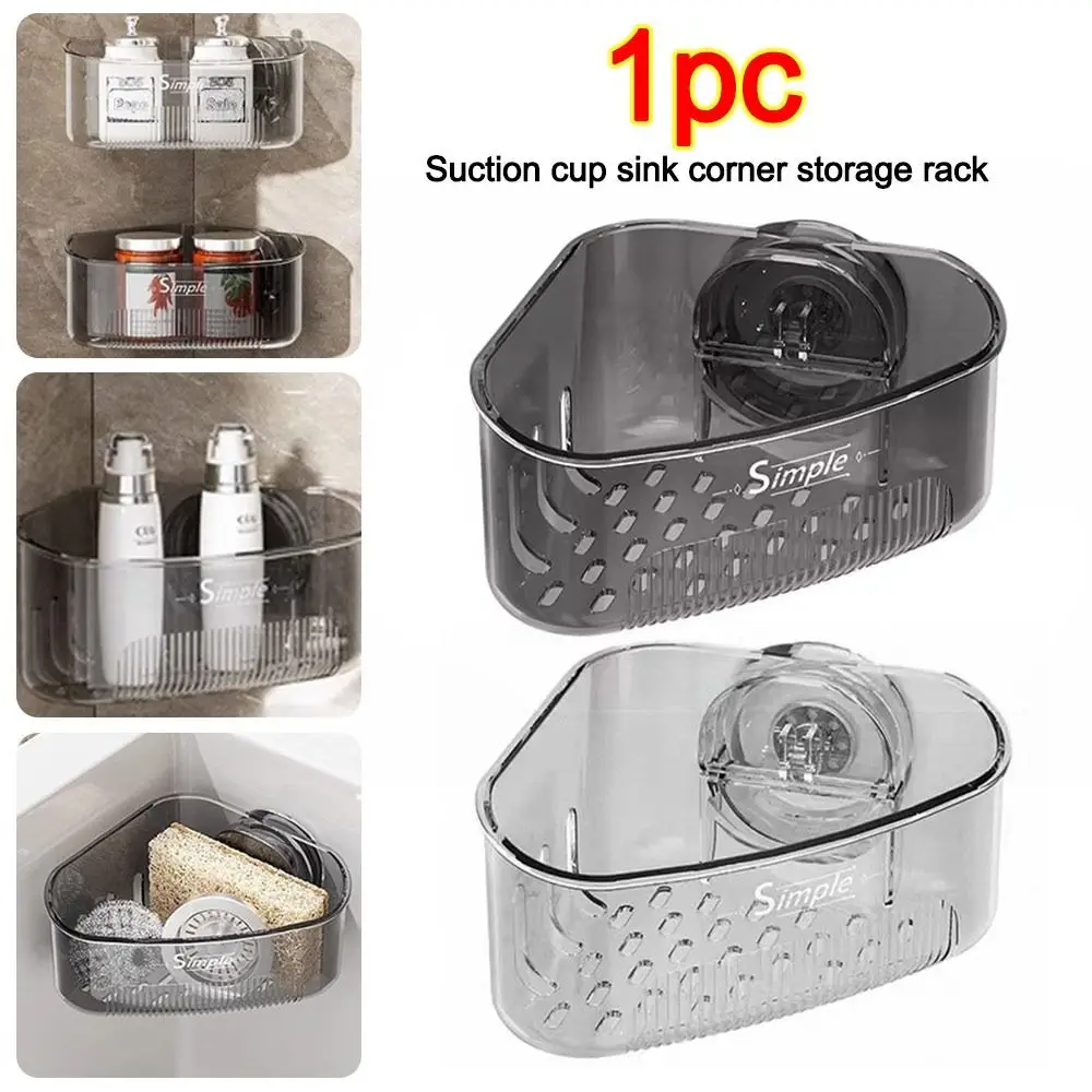 Punch-free Wall Mount Suction Cup Sink Rack Household Plastics Faucet Drain Rack Reusable Multifunctional Storage Shelf
Punch-free Wall Mount Suction Cup Sink Rack Household Plastics Faucet Drain Rack Reusable Multifunctional Storage Shelf