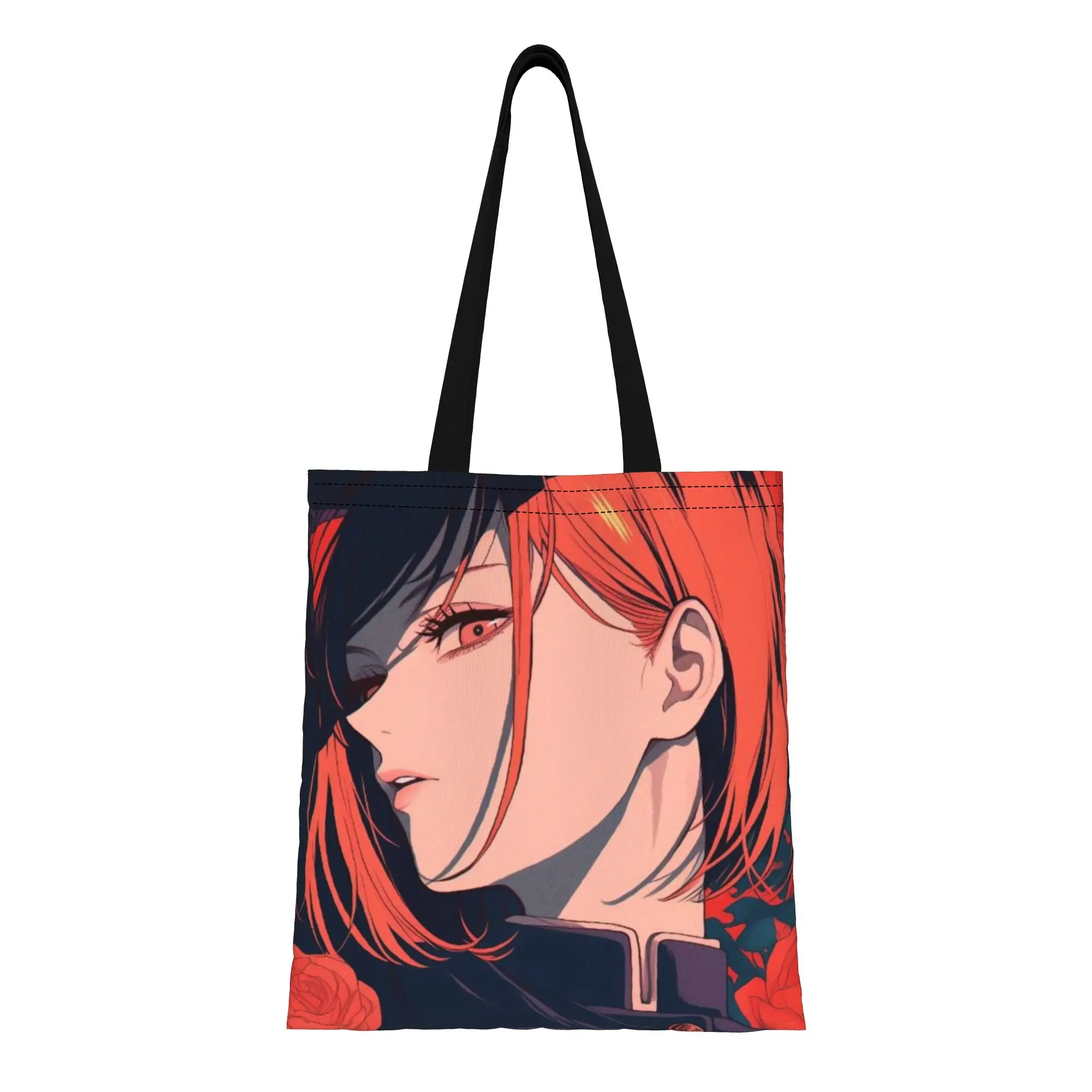 Сумка-шоппер из холщовой ткани с Нобарой Кугисаки (11) из Jujutsu Kaisen, идеально подходит для покупок, женская сумка с верхней ручкой.
Сумка-шоппер из холщовой ткани с Нобарой Кугисаки (11) из Jujutsu Kaisen, идеально подходит для покупок, женская сумка с верхней ручкой.