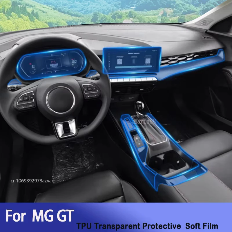 Наклейка для ремонта автомобиля для MG GT 2023, внутренняя защита от царапин, центральная консоль, прозрачная защитная пленка из ТПУ
Наклейка для ремонта автомобиля для MG GT 2023, внутренняя защита от царапин, центральная консоль, прозрачная защитная пленка из ТПУ