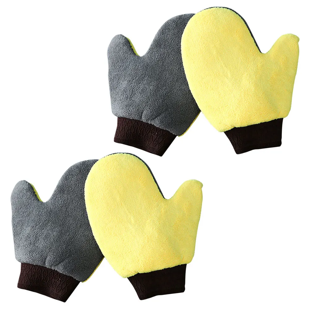 4Pcs Car Wash Gloves Coral Fleece Mitts Non-Slip Scratch-Free Auto Detailing Cleaning Tools Car Body Glass Window
4Pcs Car Wash Gloves Coral Fleece Mitts Non-Slip Scratch-Free Auto Detailing Cleaning Tools Car Body Glass Window