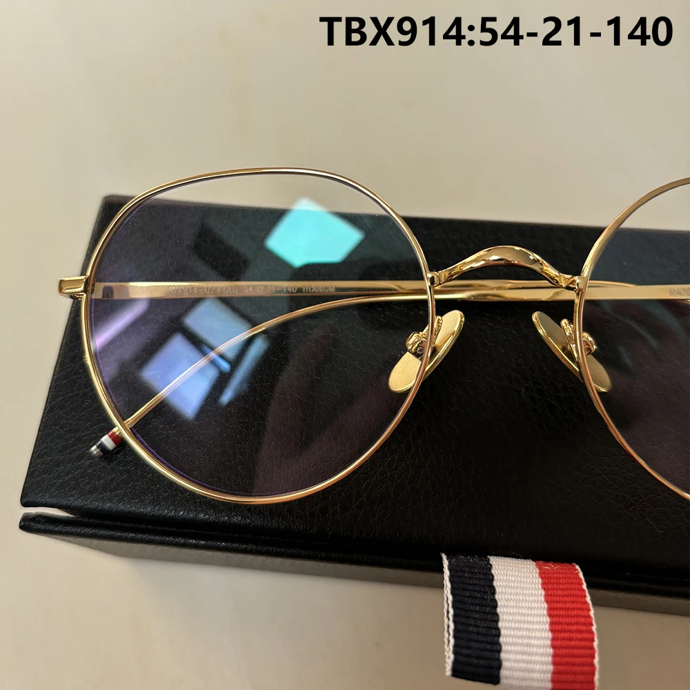 Оправа для очков New York Fashion Polygon TBX914, унисекс, из чистого титана, для крупного лица, сверхлегкие, высококачественные, золотые
Оправа для очков New York Fashion Polygon TBX914, унисекс, из чистого титана, для крупного лица, сверхлегкие, высококачественные, золотые