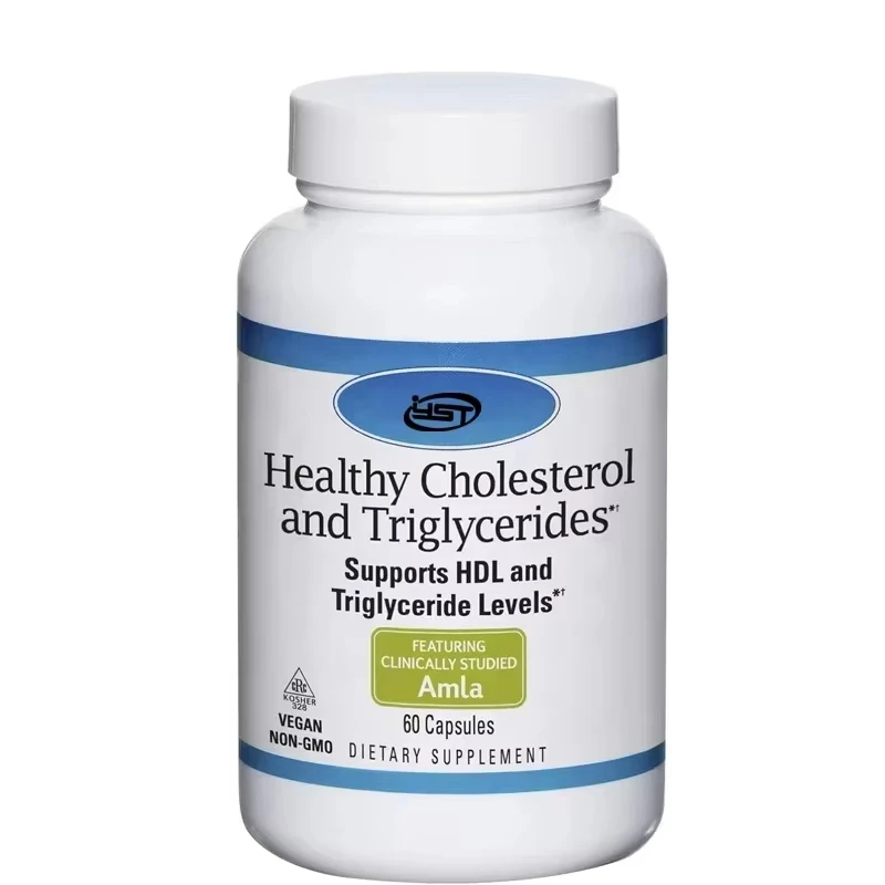 Healthy Cholesterol and Triglycerides -60 Capsules - Supports Healthy HDL and Triglyceride Levels - Non GMO, Vegetarian, Kosher
Healthy Cholesterol and Triglycerides -60 Capsules - Supports Healthy HDL and Triglyceride Levels - Non GMO, Vegetarian, Kosher