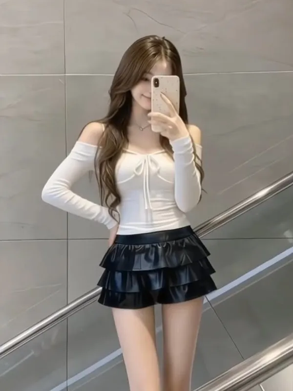 Сексуальный белый вязаный свитер на одно плечо Pure Desire, женский, весенний, новый дизайн, приталенный, с поясом, топ с вырезом на шее
Сексуальный белый вязаный свитер на одно плечо Pure Desire, женский, весенний, новый дизайн, приталенный, с поясом, топ с вырезом на шее