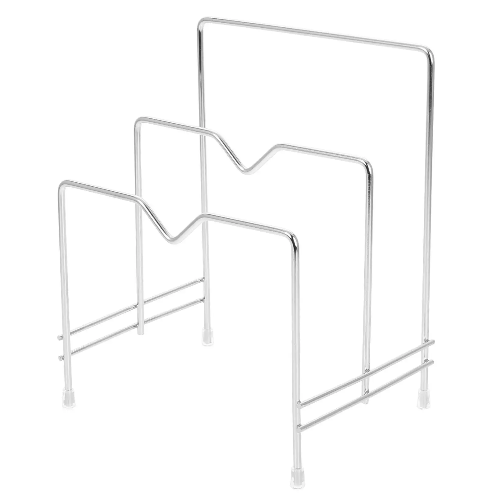 Stainless Steel Cutting Board Rack Pot Lid Holder Safe Kitchen ganizer Cookware Bakeware Storage Solution
Stainless Steel Cutting Board Rack Pot Lid Holder Safe Kitchen ganizer Cookware Bakeware Storage Solution