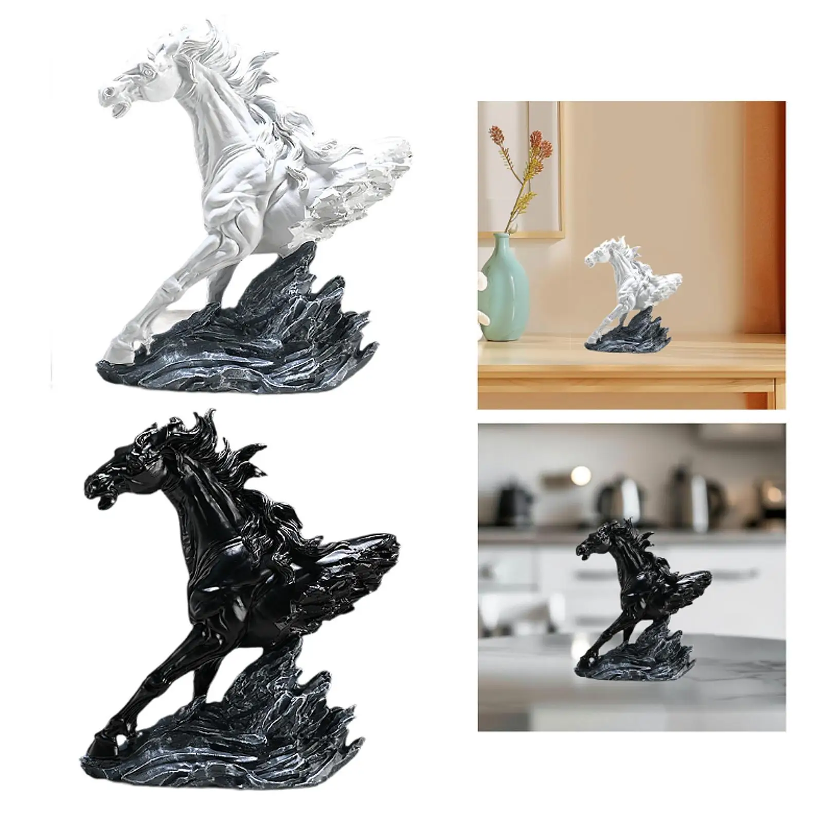 Horse Running Statue Modern Fighting Gift Desktop Resin Horse Sculpture for Bedroom Businesses Decorative Cabinet TV Stand
Horse Running Statue Modern Fighting Gift Desktop Resin Horse Sculpture for Bedroom Businesses Decorative Cabinet TV Stand