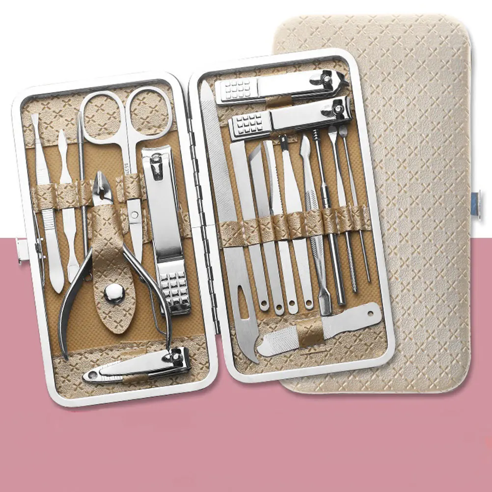 1Set Professional Cuticle Nippers Manicure Kit Nail Clippers Dead Skin Remover Khaki for Home Travel Purse Cuticle Nipper Set
1Set Professional Cuticle Nippers Manicure Kit Nail Clippers Dead Skin Remover Khaki for Home Travel Purse Cuticle Nipper Set