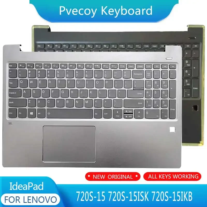 New For Ideapad 720S-15 720S-15ISK 720S-15IKB Laptop Palmrest Case Keyboard US English Version Upper Cover
New For Ideapad 720S-15 720S-15ISK 720S-15IKB Laptop Palmrest Case Keyboard US English Version Upper Cover