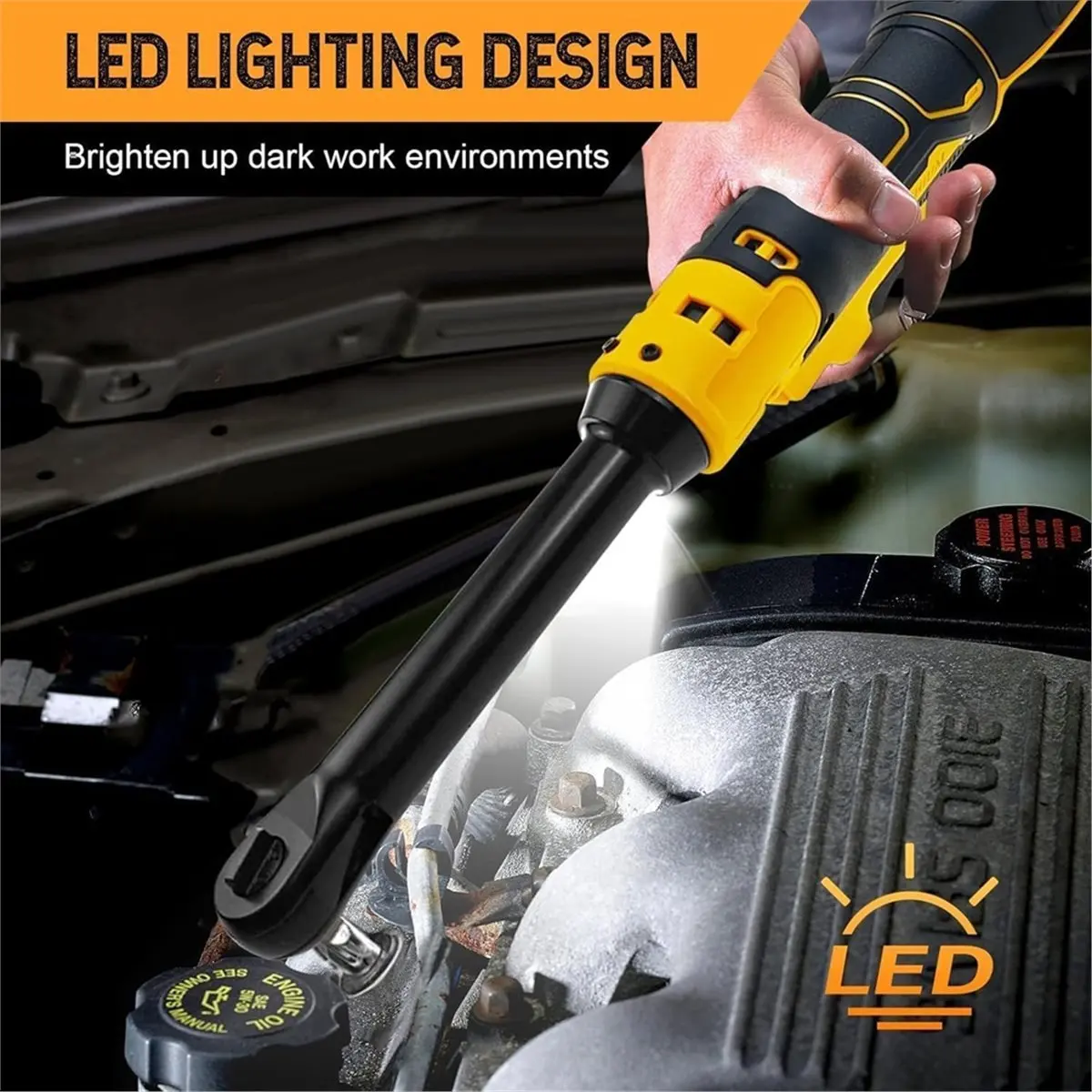 *Отличный аккумуляторный ключ с трещоткой 3/8 дюйма для аккумулятора 20 В, 74 фута фунта, триггер с регулируемой скоростью 0–450 об/мин, удлинитель 3 дюйма, удлиненная головка 6 дюймов
*Отличный аккумуляторный ключ с трещоткой 3/8 дюйма для аккумулятора 20 В, 74 фута фунта, триггер с регулируемой скоростью 0–450 об/мин, удлинитель 3 дюйма, удлиненная головка 6 дюймов