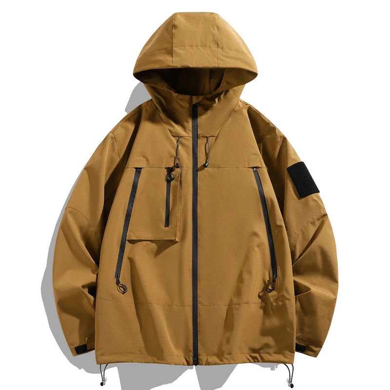 Massgorule New Men's Spring Autumn Solid Jacket Hooded Thin High Quality Windbreakers Outdoor Workwear Jackets Both Men Women
Massgorule New Men's Spring Autumn Solid Jacket Hooded Thin High Quality Windbreakers Outdoor Workwear Jackets Both Men Women