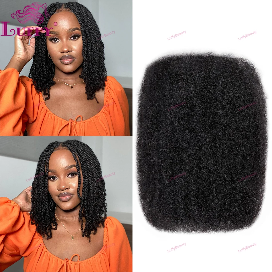 Afro Kinkys объемные человеческие волосы для дредов, наращивание, ремонт Locs, плетение, афро-кудрявые человеческие волосы для Locs 
Afro Kinkys объемные человеческие волосы для дредов, наращивание, ремонт Locs, плетение, афро-кудрявые человеческие волосы для Locs