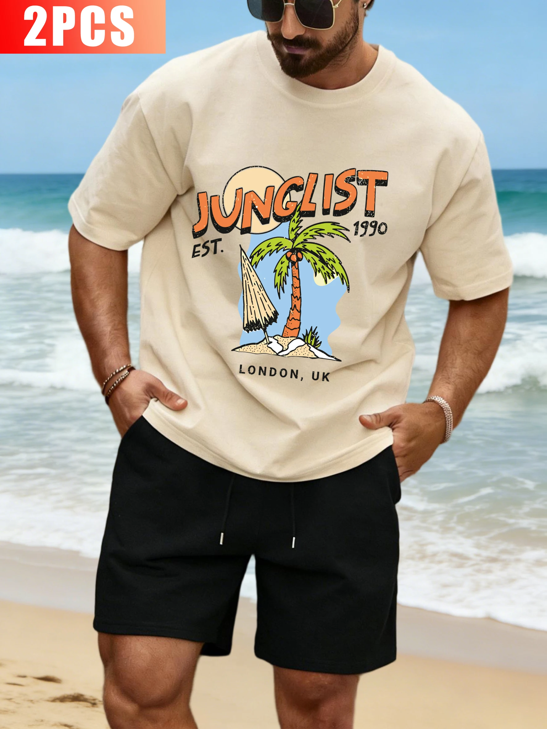Junglist Est 1990 London Uk Print Sportsuit Man Cotton O-Neck Tee Sport Wide-Leg Shorts Summer Unisex Loose Fashion Short Sleeve
Junglist Est 1990 London Uk Print Sportsuit Man Cotton O-Neck Tee Sport Wide-Leg Shorts Summer Unisex Loose Fashion Short Sleeve