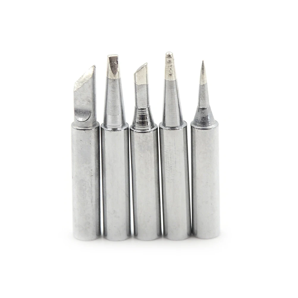 5pcs Welding Tips Soldering Iron Head Replacement For 936 Soldering Stations Durable Solder Head Welding Accessories
5pcs Welding Tips Soldering Iron Head Replacement For 936 Soldering Stations Durable Solder Head Welding Accessories