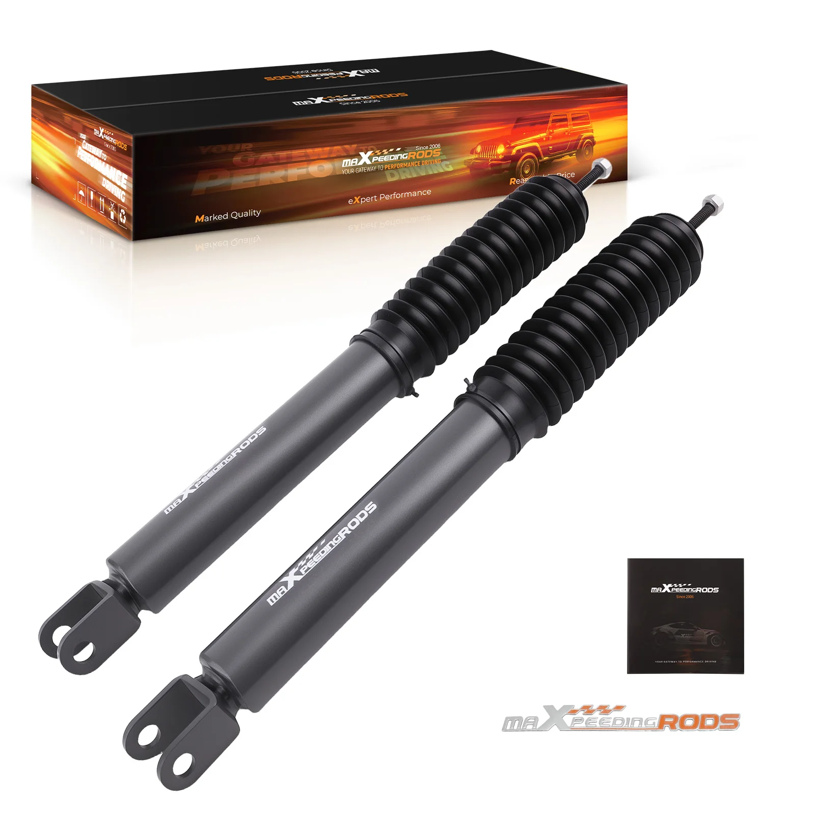 New MaXpeedingrods 3.5-6.5" Front Lift Shock Absorbers Rubber Steel Construction For Suburban GMC Yukon XL1500 2000-06
New MaXpeedingrods 3.5-6.5" Front Lift Shock Absorbers Rubber Steel Construction For Suburban GMC Yukon XL1500 2000-06
