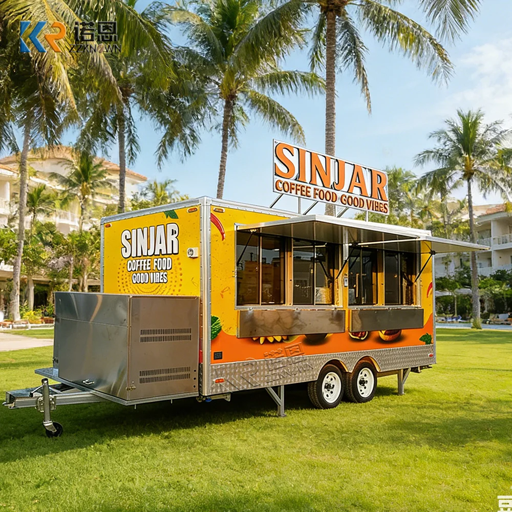 Stainless Steel Catering Trailer Food Truck Beverage Truck Mobile Commercial Dessert Food Trailer Fully Equipped
Stainless Steel Catering Trailer Food Truck Beverage Truck Mobile Commercial Dessert Food Trailer Fully Equipped