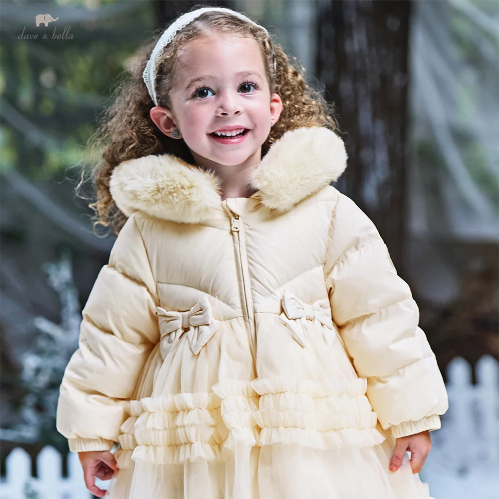 Dave Bella Girls Down Jacket Autumn Winter Baby Girl Fashion Hooded Overcoat Kid White Duck Down Top Children Clothing DB4254546
Dave Bella Girls Down Jacket Autumn Winter Baby Girl Fashion Hooded Overcoat Kid White Duck Down Top Children Clothing DB4254546