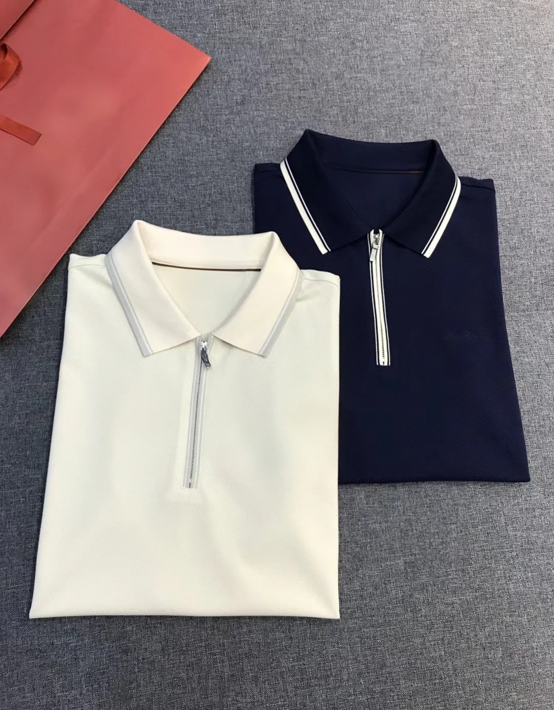 Italian Style Men's Shirt Summer High End Business Half Zip Short Sleeve Embroidered Knitted Cotton Casual Fashion
Italian Style Men's Shirt Summer High End Business Half Zip Short Sleeve Embroidered Knitted Cotton Casual Fashion