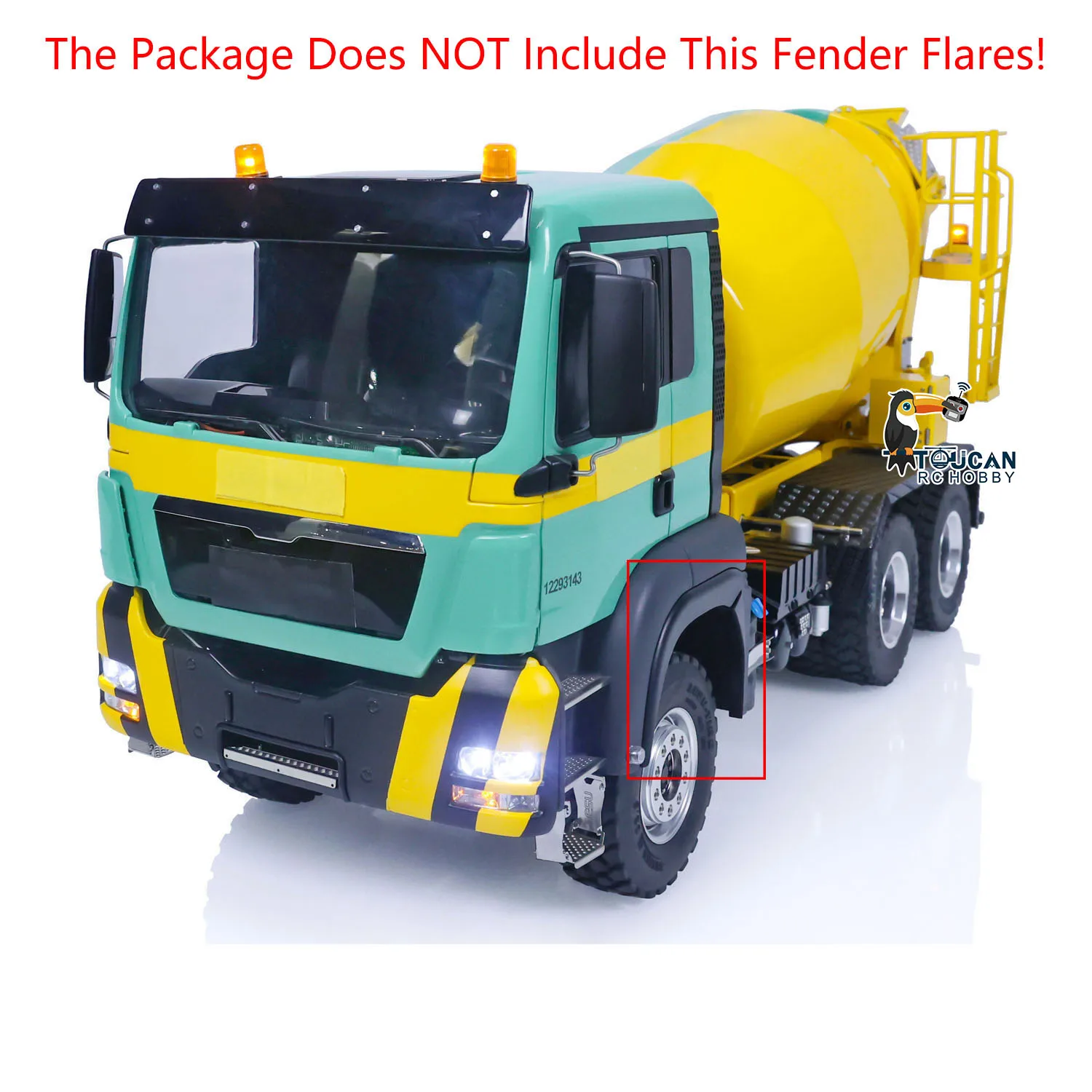 LESU 1/14 RC Mixer Truck 6X6 for Painted Man Remote Control Agitating Lorry Painted Assembled Toys for Boy Th21650-Smt3
LESU 1/14 RC Mixer Truck 6X6 for Painted Man Remote Control Agitating Lorry Painted Assembled Toys for Boy Th21650-Smt3